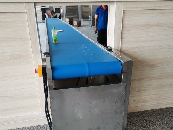 10米食堂配餐輸送機應用